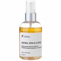 Demachiant bifazic cu jojoba + vita-E si rose, 118ml, Sabio