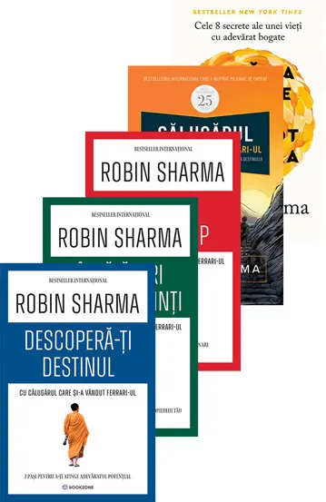 Pachet Mai mult sens și împlinire cu Robin Sharma