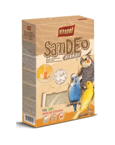 VITAPOL Nisip pentru păsări - portocală 1500 g