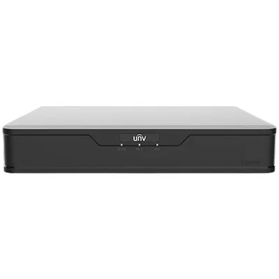 NVR 4 canale Uniview NVR501-04B-P4, 4K, 4 canale PoE, max. 16MP, VCA, Ultra H.265