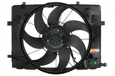 Ventilator radiator (cu carcasa) potrivit MERCEDES C (A205), C (C205), C T-MODEL (S205), C (W205), CLS (C257), E (A238), E ALL-TERRAIN (S213), E (C238), E T-MODEL (S213), E (W213), GLC (C253) 1.5-3.0