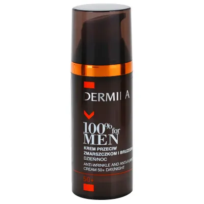 Dermika 100% for Men Crema impotriva ridurilor profunde. 50+ 50 ml
