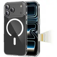 Husa MagSafe pentru Apple iPhone 17 Pro Max, Tech-Protect, Flexair Hybrid CC, Transparenta