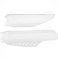 Aparatori telescoape fata Honda CR85 03-07,albe