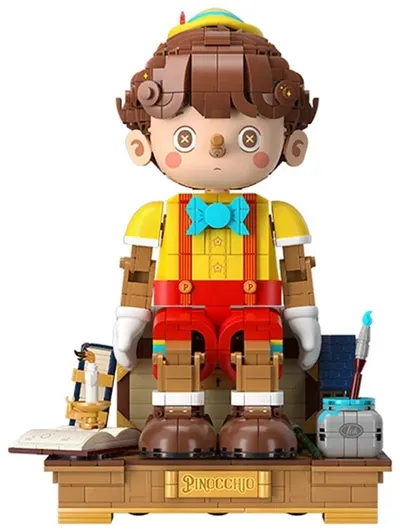 Constructor Wekki - Pinocchio, 1900 piese