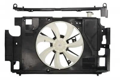Ventilator radiator (cu carcasa) potrivit TOYOTA PRIUS PLUS 1.8H 05.11