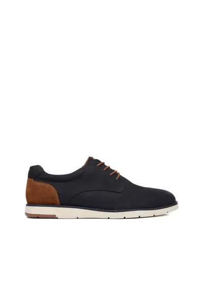 Pantofi barbati - bleumarin - piele naturala - 39875 - Bleumarin
