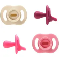 Tommee Tippee Ultra Light Stay Put 6-18 m suzetă Girl 4 buc