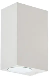 Aplică de exterior Elbulgaria - Arte R, 2x40W, IP44, alb