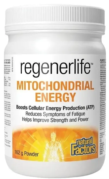 RegenerLife Energie Mitocondrială, 162 g, Natural Factors