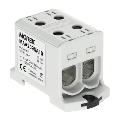 OTL95-2 grey 2xAl/Cu 6-95mm² 1000V Clema distribuitor