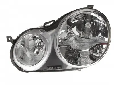 Far Stanga (H1 H7, electric, cu motor, culoare interior: cromat) potrivit VW POLO, POLO IV -04.05