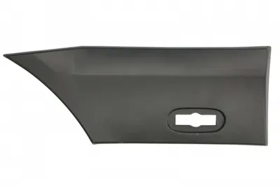 Elemente decorative protectie aripa spate dreapta (fata, negru, model scurt; cu orificiu pentru lumina de degajare) potrivit MERCEDES SPRINTER 906 06.06-06.18