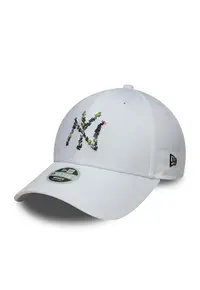 Sapca cu logo Floral Infill 9Forty - Alb