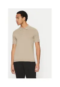Tricou barbati bej - 100% bumbac 648990 - Bej