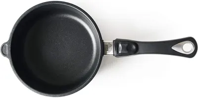 Tigaie adâncă AMT - Gastroguss, 20 cm, negru