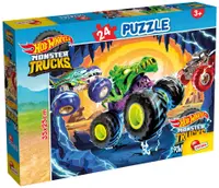 Puzzle pentru copii Lisciani din 24 XXL piese - Hot Wheels