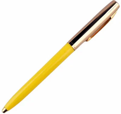 Pix Fisher Space Pen Cap-O-Matic - 775 Brass, galben