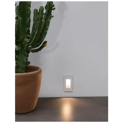Lampa trepte COVE Mat Alb Aluminiu turnat Aluminiu & Sticla Diffuser LED 1.5 Wat 105Lm 3000K 200-240 Volt Beam Angle 120° IP54