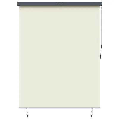vidaXL Rulou textil Crem 220 x 250 cm Țesătură și Aluminiu