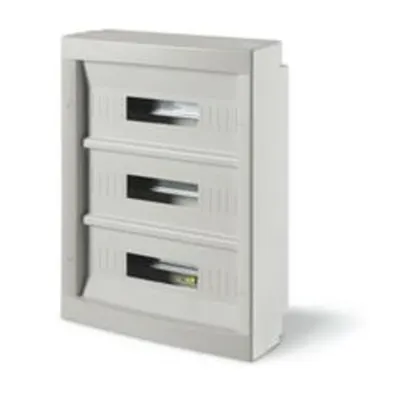Tablou electricnIP40 montaj aparent 54 DIN 54+6 MOD. 550x434x140mm WHITE