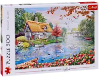 Puzzle Trefl din 500 de piese - Paradise Silence