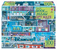 Puzzle Usborne din 300 piese - Labirint de spioni