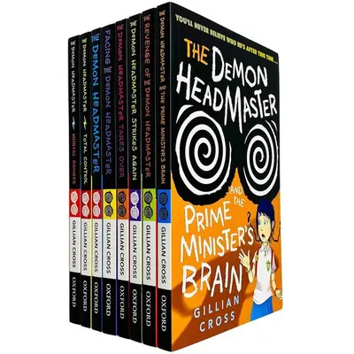Demon Headmaster Series 8 Books Collection Set