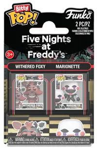 Set mini figurine Funko Bitty POP! Games: Five Nights at Freddy's - Foxy & Marionette