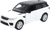 Mașinuță metalică Tayumo - Range Rover Sport, 1:36, albă