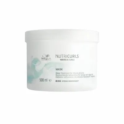 Masca de păr, Wella, Nutricurls, pentru păr ondulat și creț, 500 ml