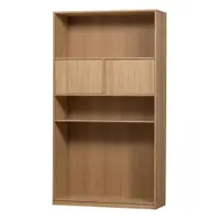 Bibliotecă modulară cu aspect de lemn de stejar 110x199 cm Modulair – vtwonen