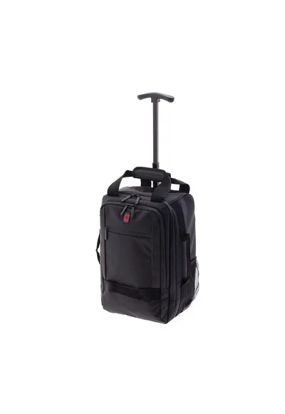 Rucsac cu role - pentru Wizz Air/Ryanair - Gladiator - Polar - MG 3958 - 14' - Negru