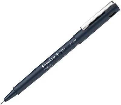 Liner Schneider Pictus - 0.2 mm, negru
