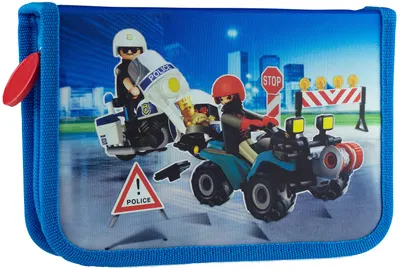 Penar scolar Astra Playmobil - PL-13, Politia