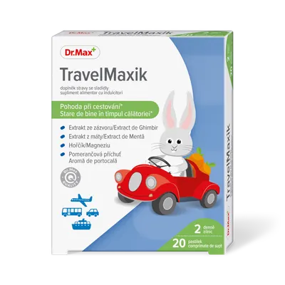 Dr. Max TravelMaxik, 20 comprimate de supt