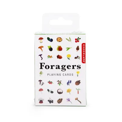 Carti de joc Kikkerland - Foragers