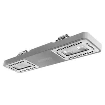 Corp de iluminat cu led Corp de iluminat cu led SMART [4] 2.0 LB - 2+2 LED - DIFFUSED 100° - STAND ALONE - 4000 K (CRI 80) - 220/240 V 50/60 Hz - IP66 - CLAS I - GREY RAL 7037