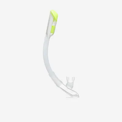 Tub scufundări cu supapă drytop, SNORKEL DRY TOP 100 Translucid Copii