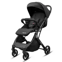 Carucior sport, Baby Mix, Bimelo, Greutate redusa - 7.4 Kg, Sustine 22 kg, 0 luni+, Include husa picioare, Pliere cu o singura mana, Conform cu EN1888, Negru