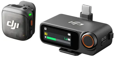 Microfon DJI - Mic 3, 1 TX + 1 RX, negru