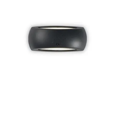 Aplica pentru exterior Francy-1, 1 bec, dulie E27, L:300 mm, H:130 mm, Negru