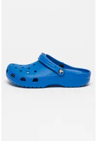 Saboti slingback cu model unisex Classic Roomy - Albastru inchis