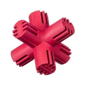 Jucarie BK Cruce Cauciuc Rosie 12.5 cm