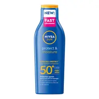 Lotiune cu protectie solara SPF50+ Protect & Moisture, 200ml, Nivea