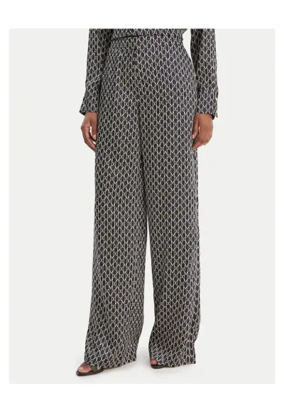 Pantaloni poliester - Negru