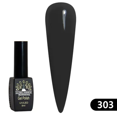 Oja semipermanenta BLACK ELITE, Global Fashion 8 ml, 303 Engros