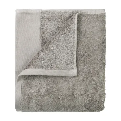 Prosoape gri 4 buc. din bumbac din frotir 30x30 cm Riva – Blomus