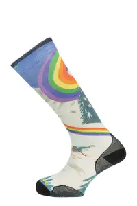 Șosete schi Ski Zero Cushion Rainbow Trails Print Otc