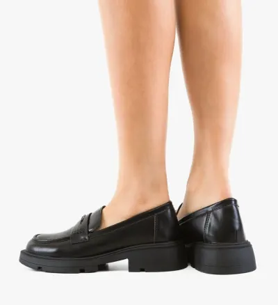 Pantofi casual dama Corsera Negri
